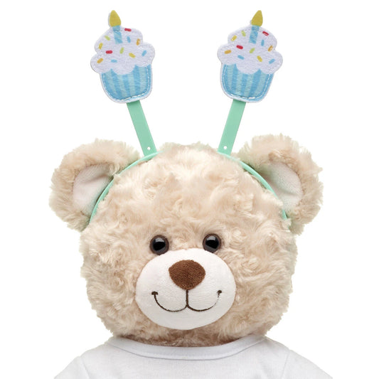 Birthday Cupcake Headband for Plush Toys - US 8250