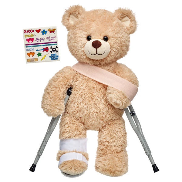 Silver Crutches Set 5 pc. for Stuffed Animals | Build-A-Bear® - US 4024