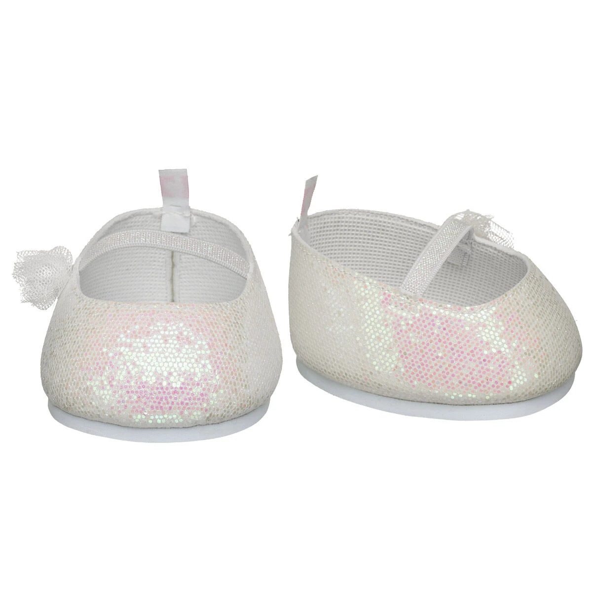 White Sparkle Flats for Stuffed Animals | Build-A-Bear® - US 1297