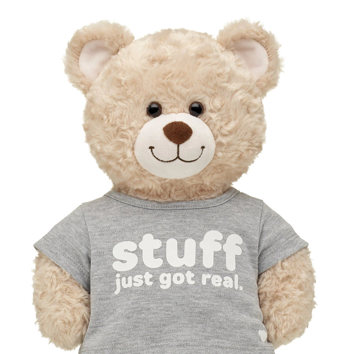 "Stuff Just Got Real" T-Shirt for Plush Toys | Build-A-Bear® - US 4092