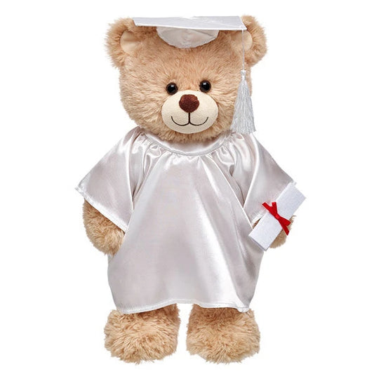 White Graduation Set 4 pc. for Stuffed Animals | Build-A-Bear® - US 9588