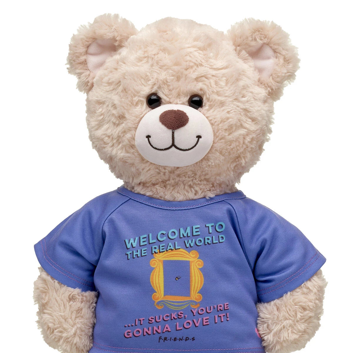 FRIENDS TV Show "Welcome to the Real World" T-Shirt for Stuffed Animals | Build-A-Bear® - US 5698