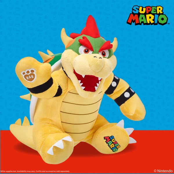 Super Mario Bowser Plush | Build-A-Bear - US 3614