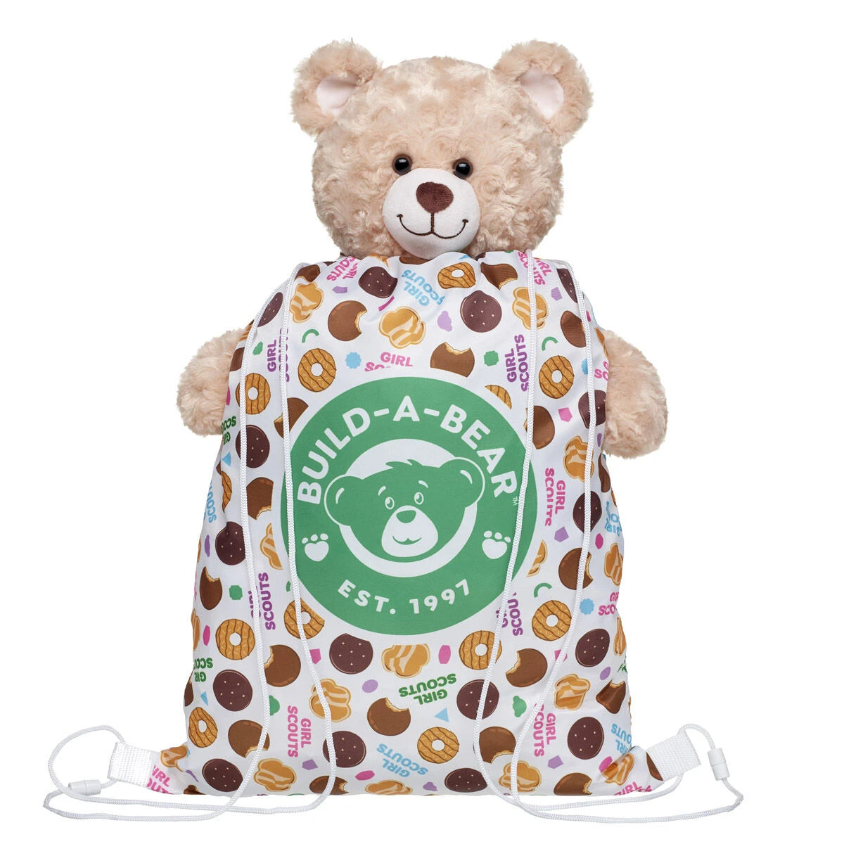 Girl Scout Cookie™ Toy Bear Carrier| Build-A-Bear - US 3162