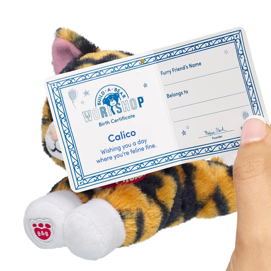 Build-A-Bear Mini Beans Promise Pets Calico Stuffed | BAB - US 5712