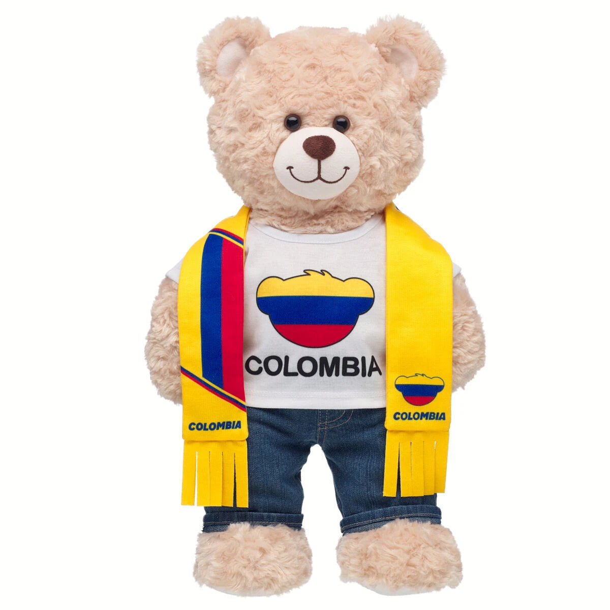Colombia Scarf & T-Shirt Set | Build-A-Bear - US 9941
