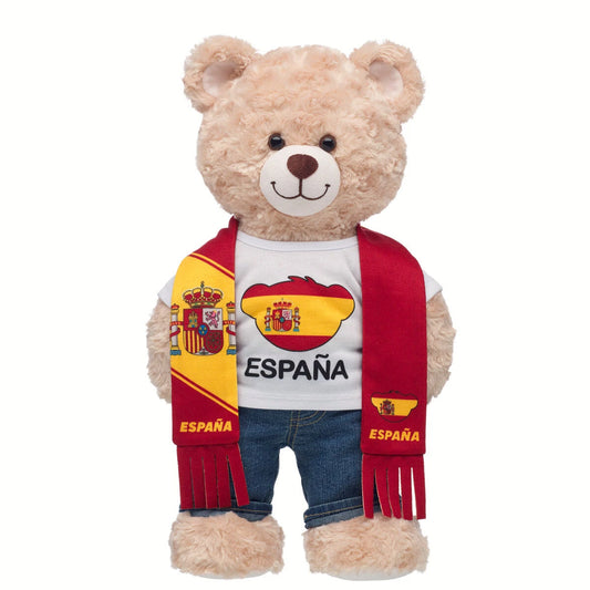 Spain Scarf & T-Shirt Set | Build-A-Bear - US 1903