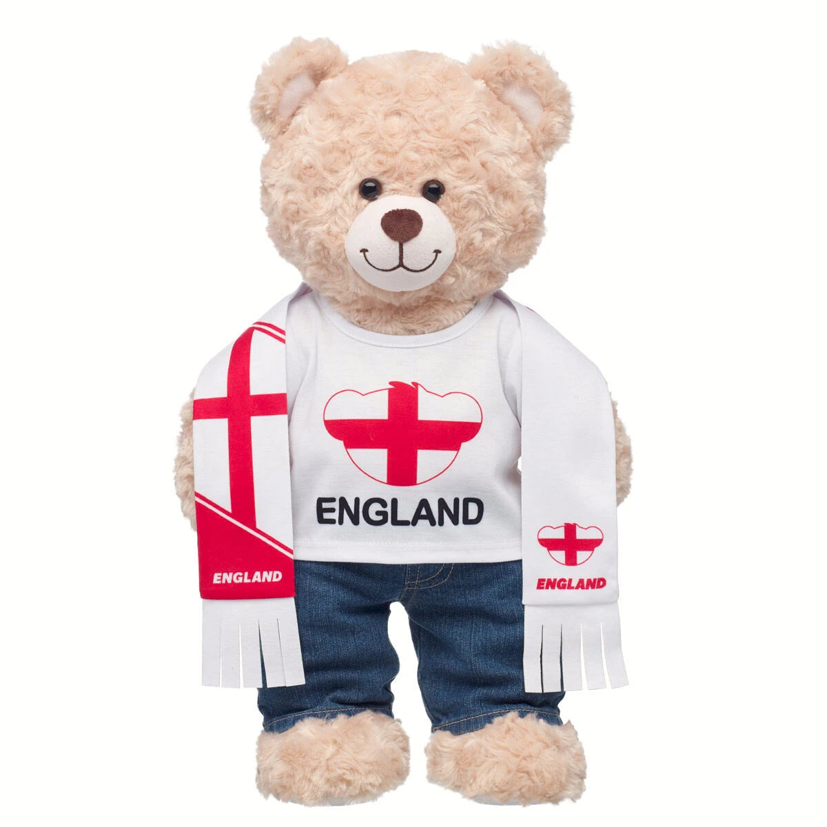 England Scarf & T-Shirt Set | Build-A-Bear - US 3110
