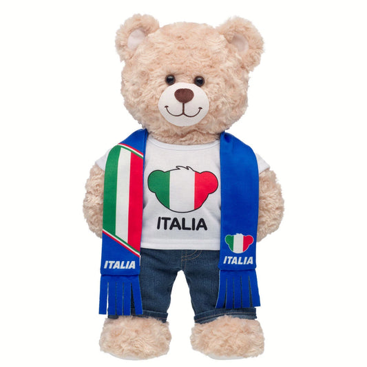Italy Scarf & T-Shirt Set | Build-A-Bear - US 2703