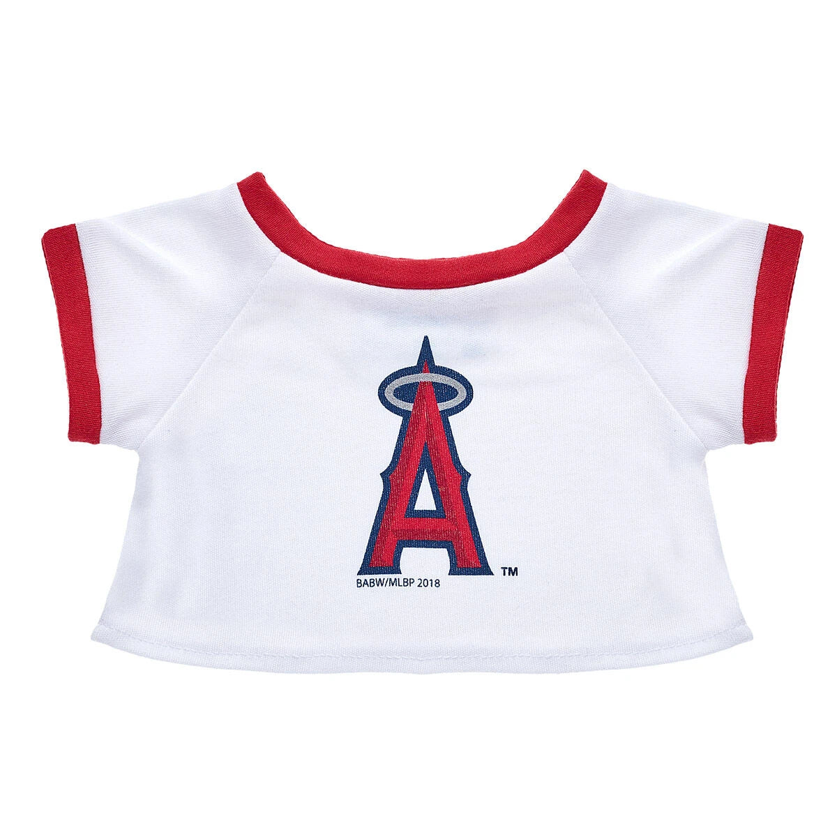 Los Angeles Angels™ Baseball T-Shirt for Stuffed Animals | Build-A-Bear® - US 6881