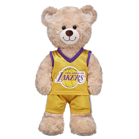 Los Angeles Lakers Uniform 2 pc. for Stuffed Animals | Build-A-Bear® - US 7528