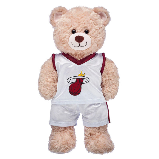Miami Heat Uniform - 2014 NBA Basketball | Build-A-Bear® - US 4570