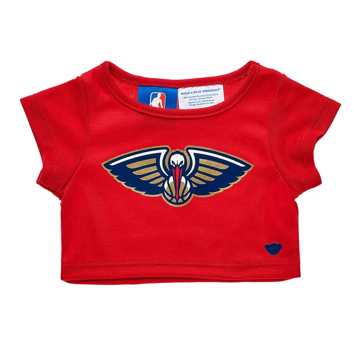 New Orleans Pelicans T-Shirt for Stuffed Animals | Build-A-Bear® - US 2110
