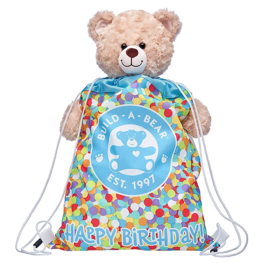 Happy Birthday Toy Bear Carrier for Stuffed Animals | Build-A-Bear® - US 5255