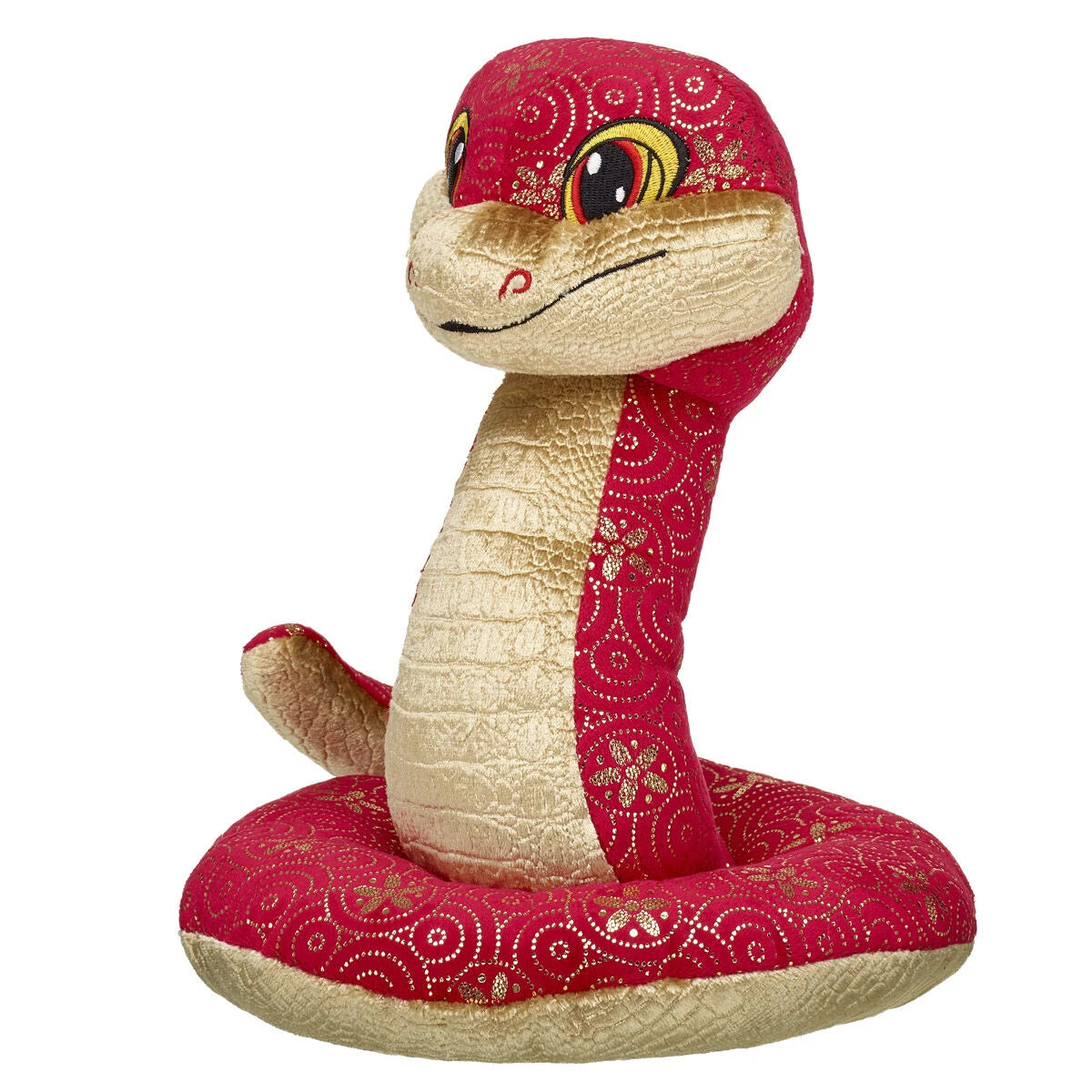 Lunar New Year Red and Gold Snake Stuffed Animal | Build-A-Bear® - US 8666