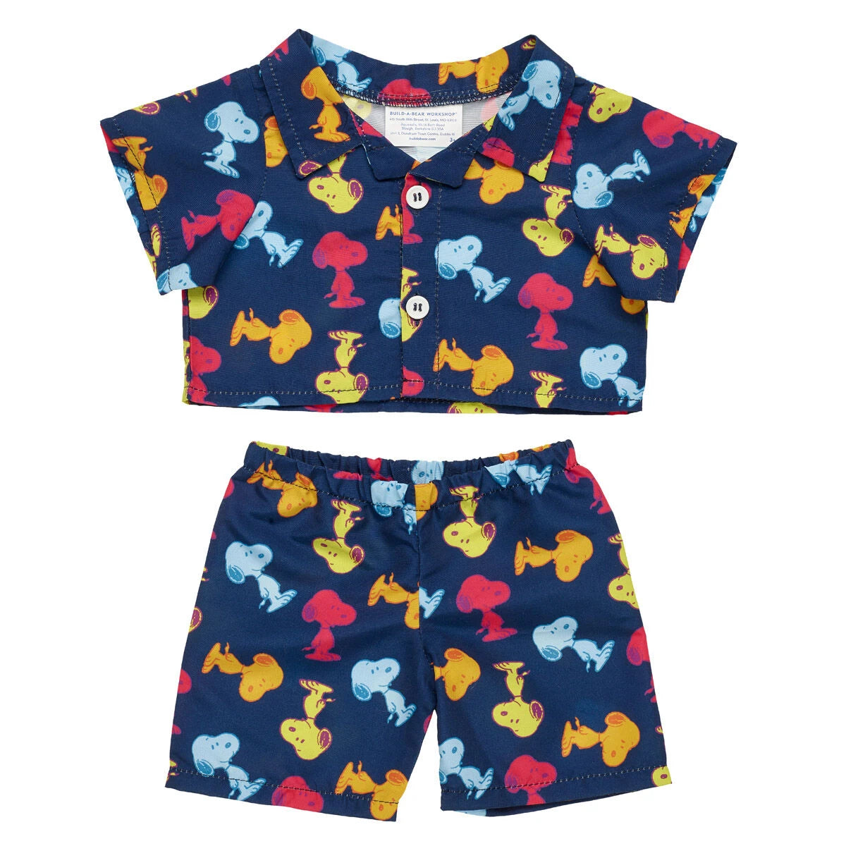 Timeless Teddy Bear & Peanuts® Snoopy Pajamas | Build-A-Bear® - US 2406