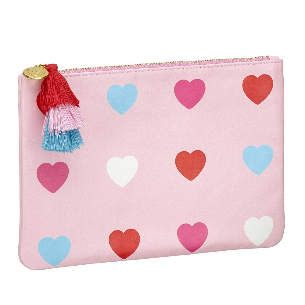 Pink Hearts Cosmetic Pouch for Stuffed Animals | Build-A-Bear® - US 3023