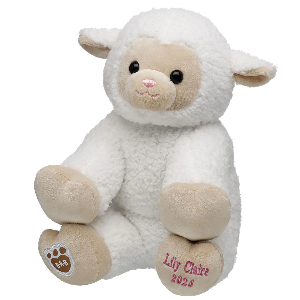 Embroidered Lamb Stuffed Animal | Build-A-Bear - US 4699