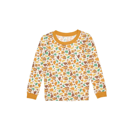Build-A-Bear Pajama Shop™ Fall Print Top - Toddler & Youth - US 4936