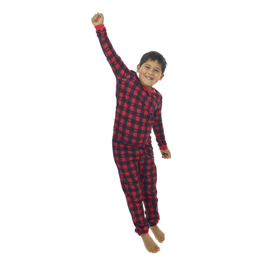 Build-A-Bear Pajama Shop™ Buffalo Check Top - Toddler & Youth - US 5216