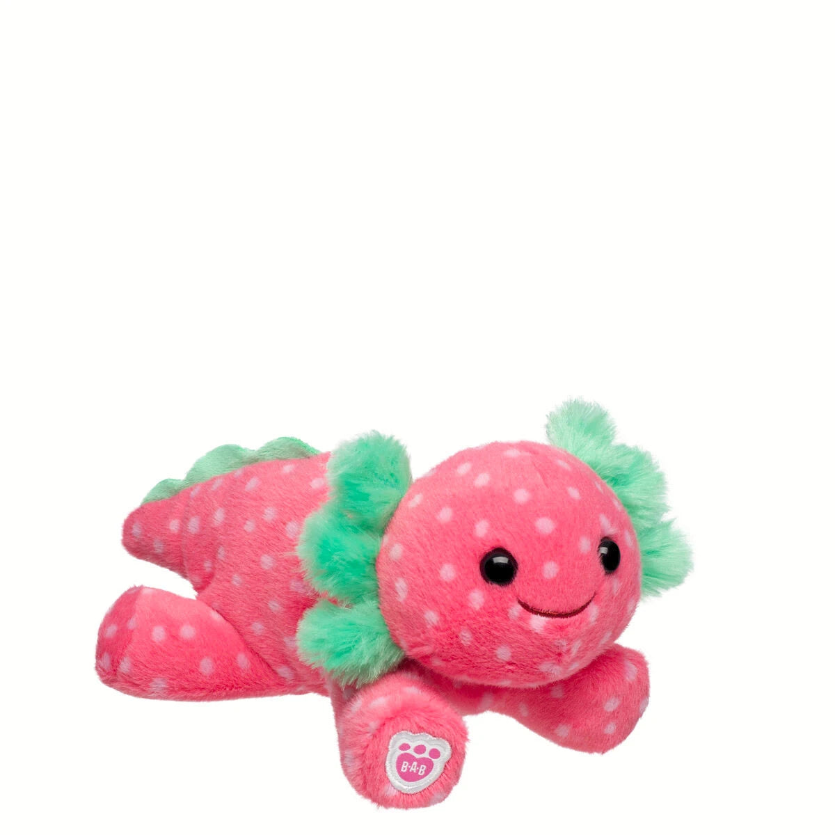 Build-A-Bear Mini Beans Strawberry Axolotl Stuffed | BAB - US 2324