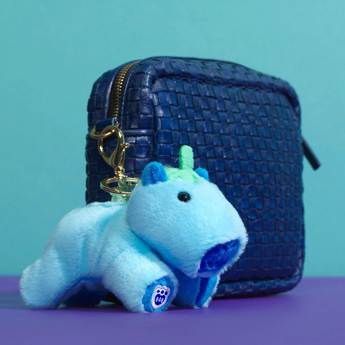 Blueberry Capybara Bag Charm | Build-A-Bear - US 8634