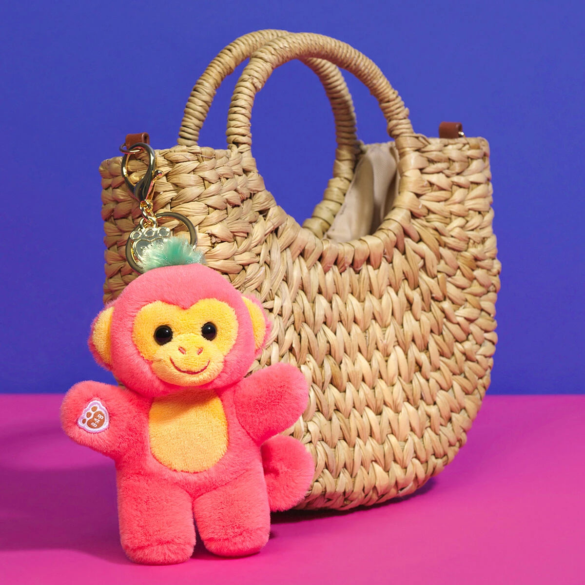 Mango Monkey Bag Charm | Build-A-Bear - US 4994