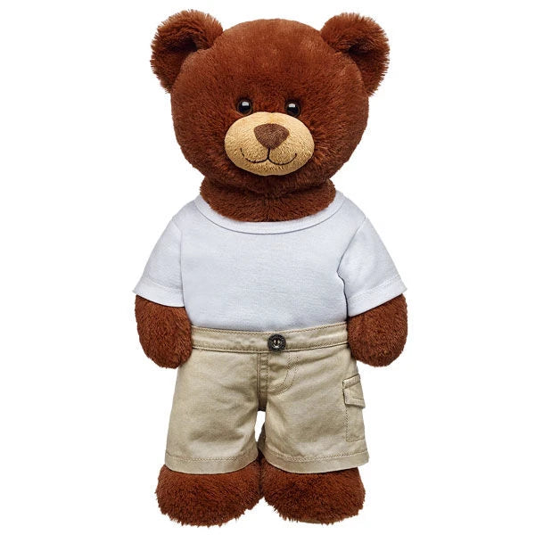 Tiny Pocket Khaki Shorts for Stuffed Animals | Build-A-Bear® - US 2470