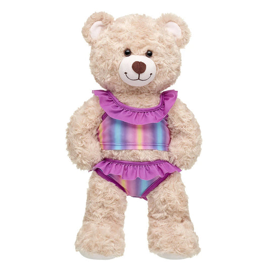 Two-Piece Rainbow Bikini for Stuffed Animals | Shop at Build-A-Bear® - US 8469