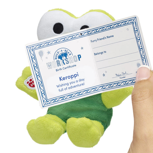 Mini Beans® Hello Kitty® and Friends Keroppi™ Plush | Build-A-Bear - US 9590
