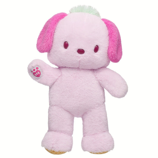 Sanrio Hello Kitty & Friends Strawberry Ice Cream Pochacco Plush | Build-A-Bear - US 2237