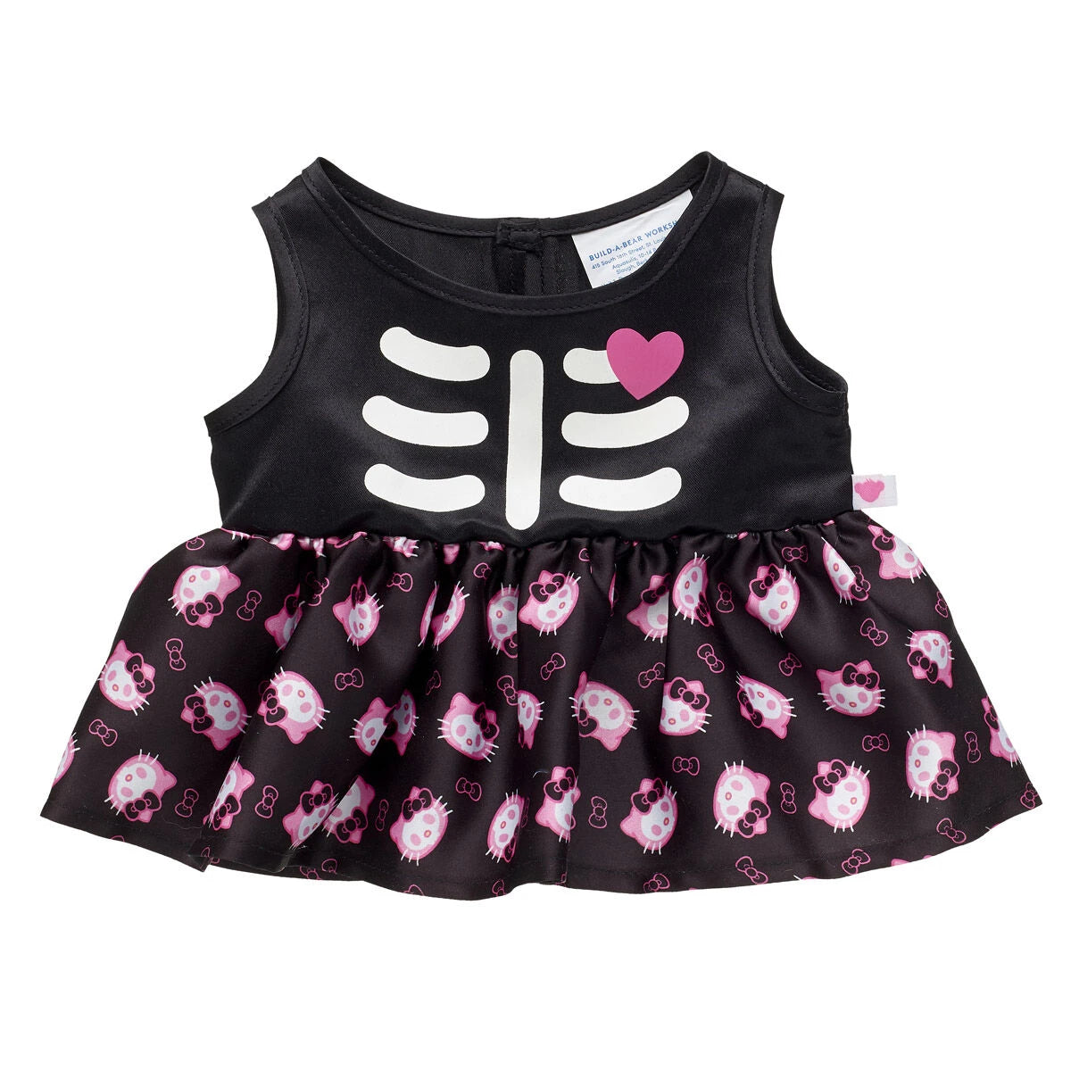 Sanrio® Skeleton Hello Kitty® Halloween Plush Set | Build-A-Bear® - US 6558