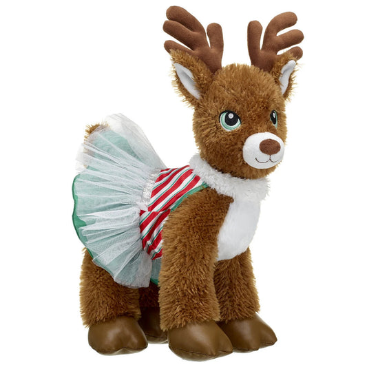 Faux Fur Holiday Dress for Stuffed Animals | Build-A-Bear® - US 6921