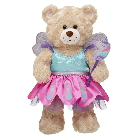 Fairy Dress, Wings & Unicorn Wand for Plush Toys | Build-A-Bear® - US 8555