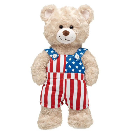 American Flag Overalls for Plush Toys | Build-A-Bear® - US 7052