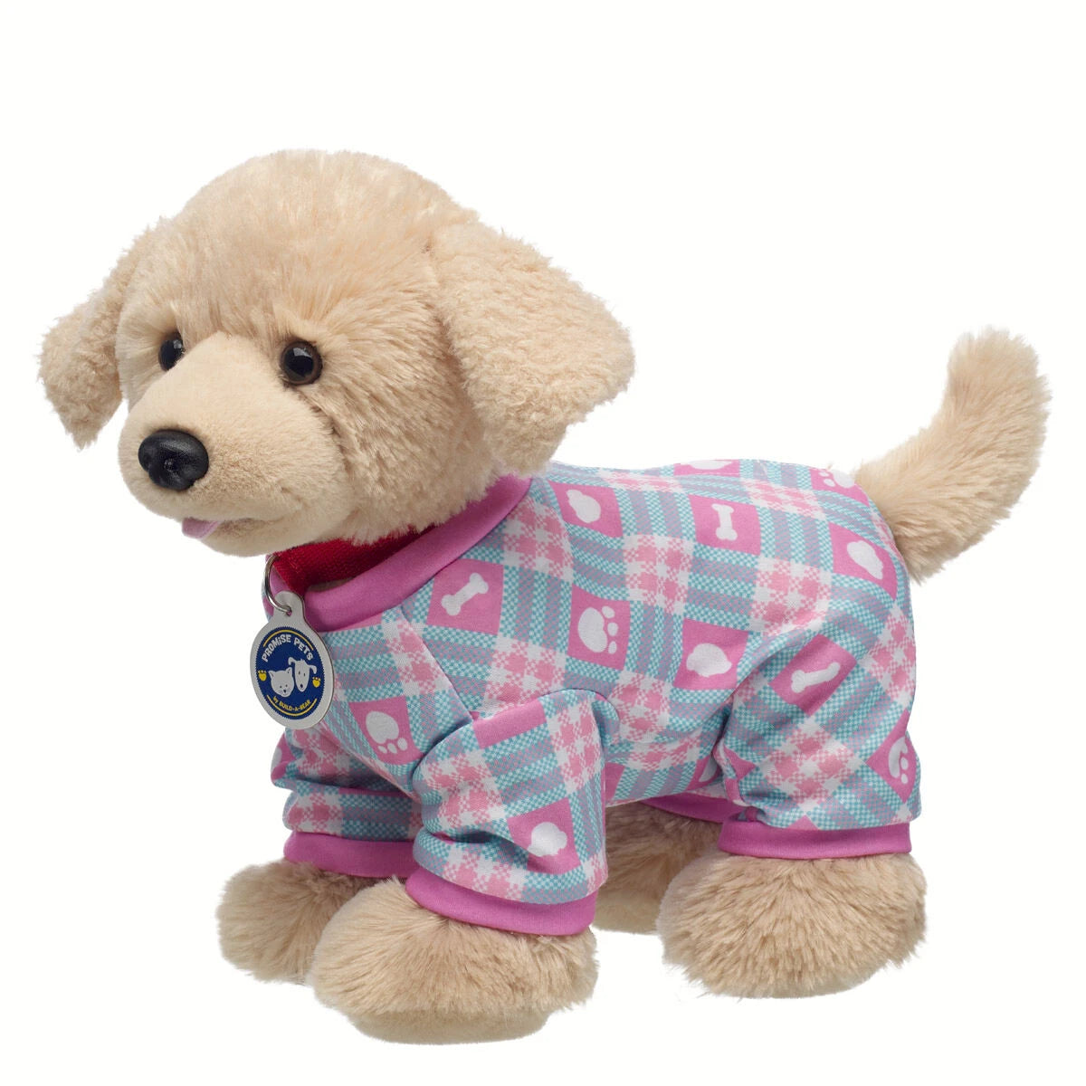Promise Pets Pink Plaid Sleeper | Build-A-Bear - US 3467