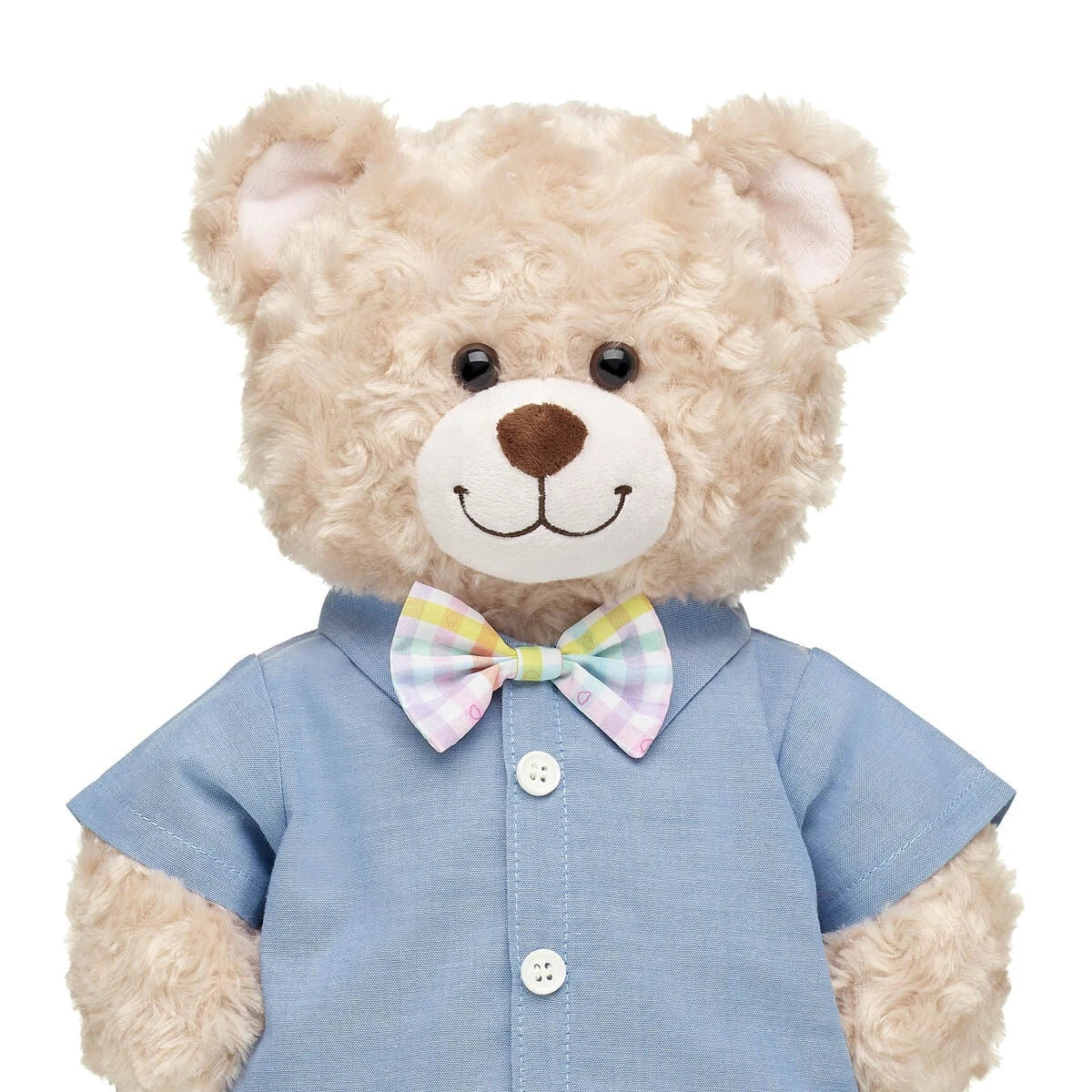 Chambray Shirt With Bow Tie for Stuffed Animals | Build-A-Bear® - US 4095