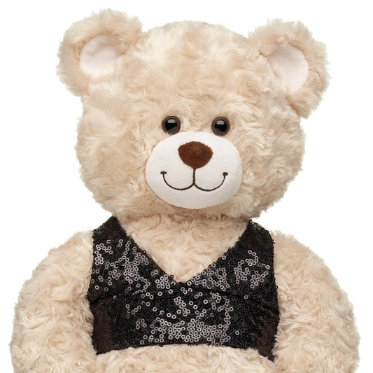 Black Sequin Halter Tank for Plush Toys | Build-A-Bear® - US 3672