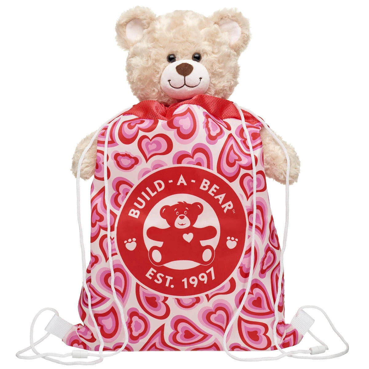 Groovy Hearts Toy Bear Carrier for Stuffed Animals | Build-A-Bear® - US 7984