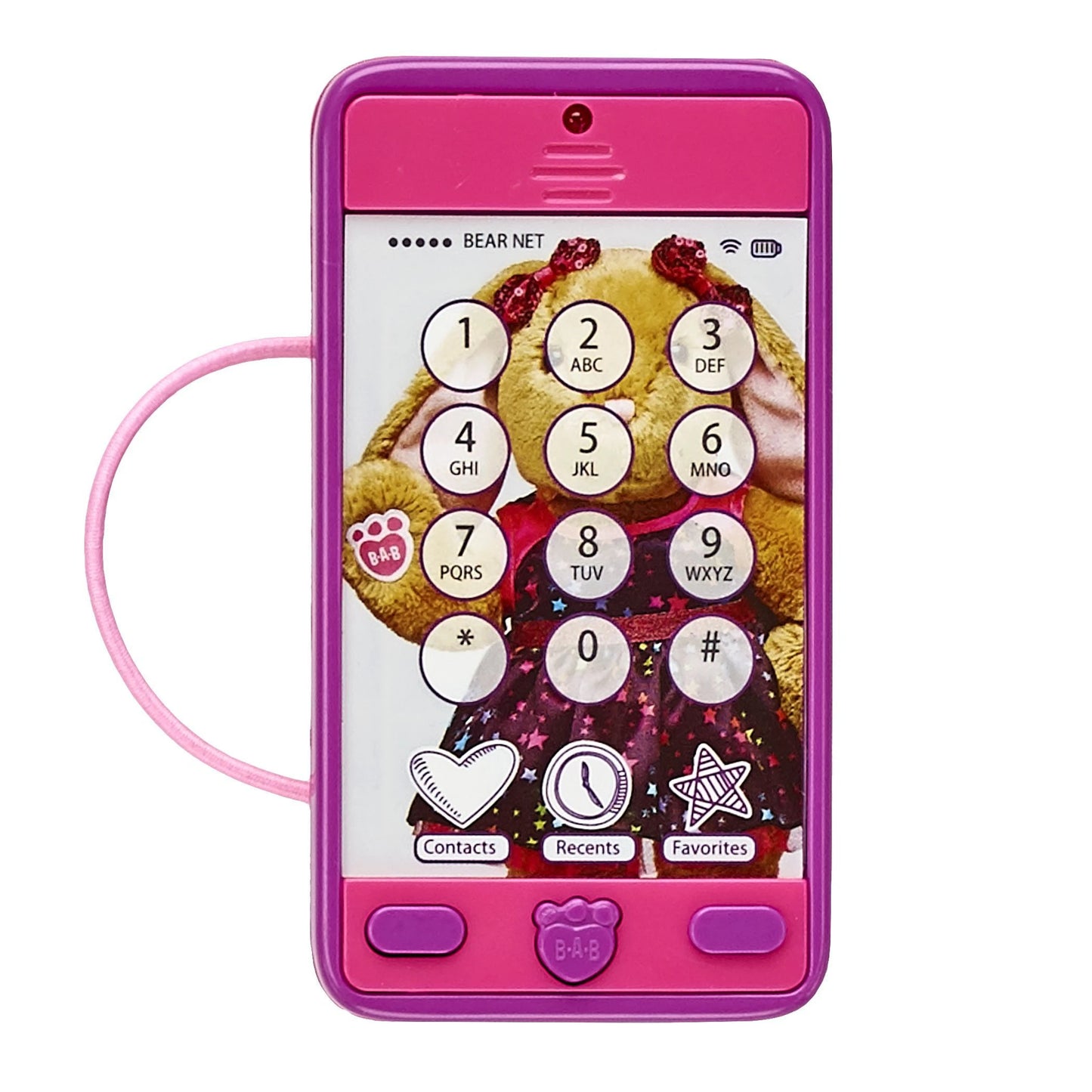 Fuchsia Toy Smartphone for Stuffed Animals | Build-A-Bear® - US 7957