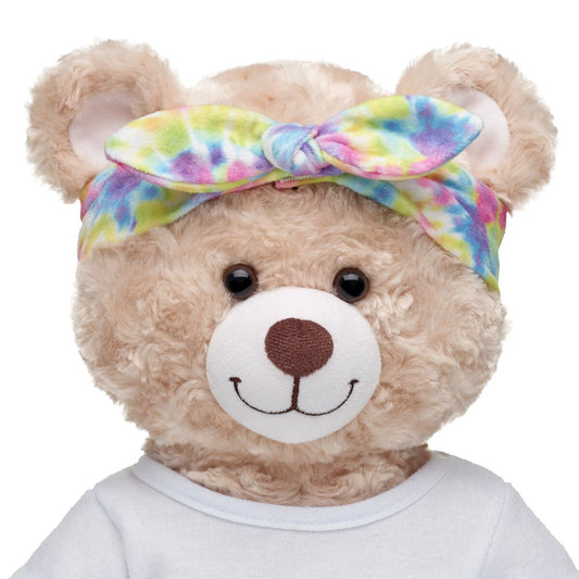Rainbow Tie-Dye Knot Headband | Build-A-Bear - US 9719