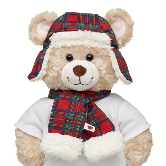Tartan Hat and Scarf Set | Build-A-Bear® - US 5827