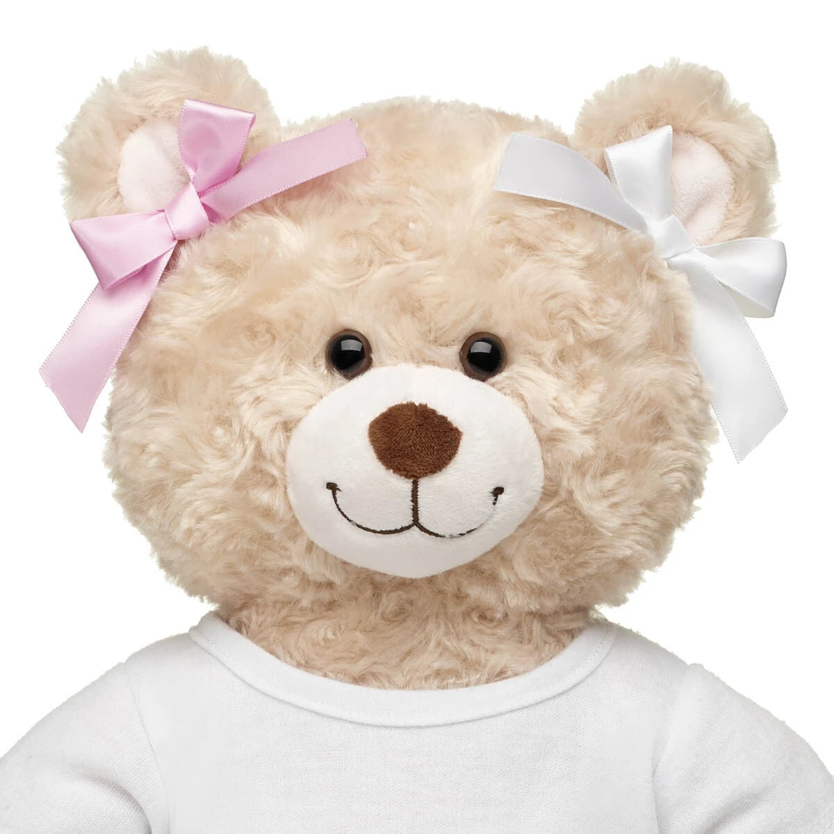 Pink & White Ribbon Bows 4 pc for Plush Toys | Build-A-Bear® - US 3468