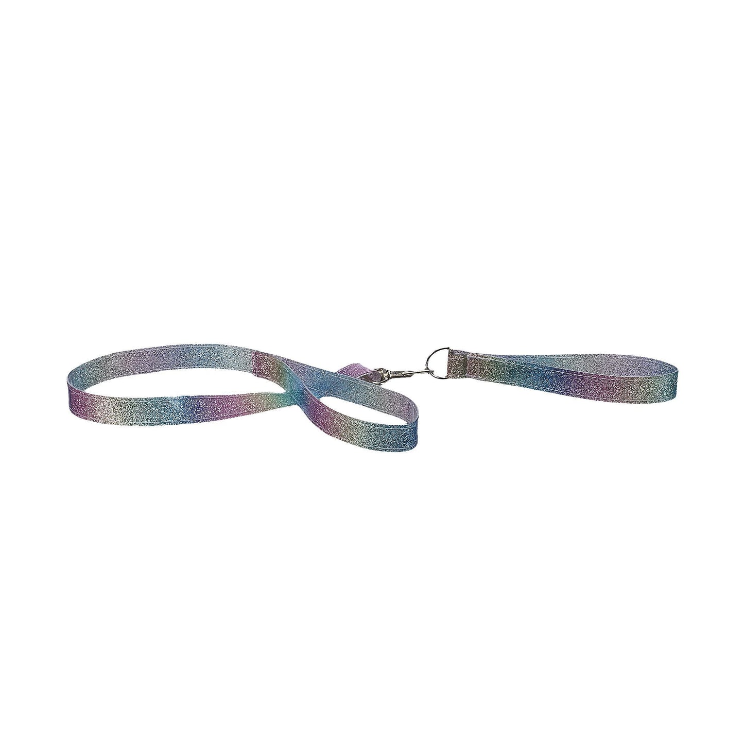 Rainbow Sparkle Leash & Collar 2 pc. for Stuffed Animals | Build-A-Bear® - US 6360