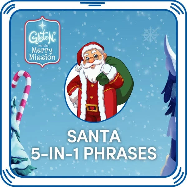 Santa 5-in-1 Phrases for Stuffed Animals | Build-A-Bear® - US 9646