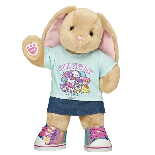 Pawlette™ Bunny Plush Sanrio® Birthday Gift Set | Build-A-Bear® - US 4873