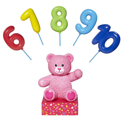 Build-A-Bear® Pink Bear Base with CeleBEARate Balloon Inserts (6-10) - US 6175
