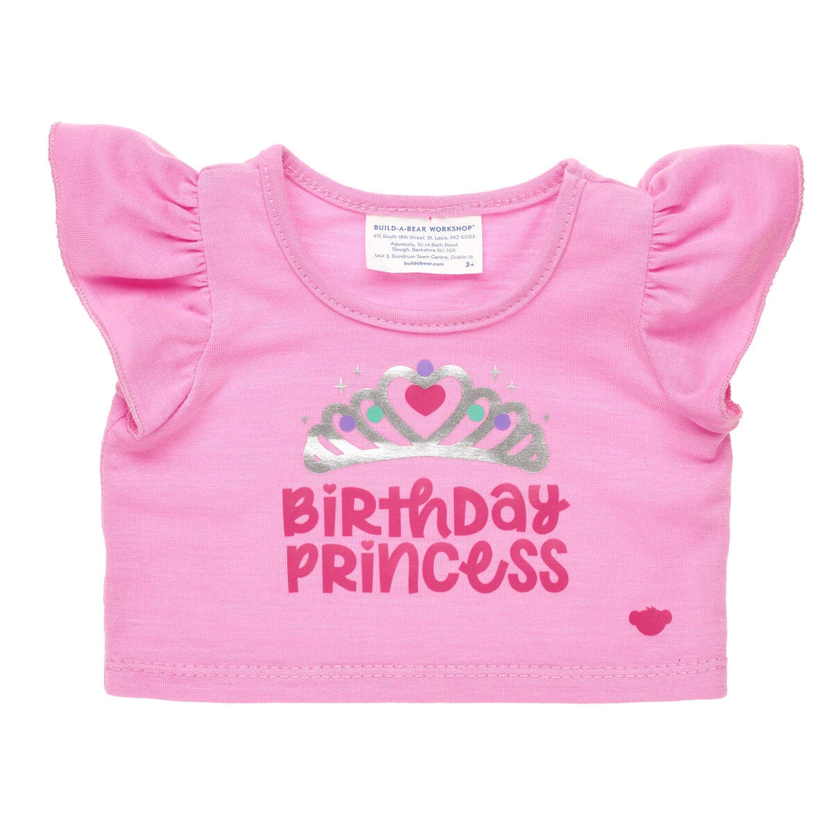Birthday Princess T-Shirt for Stuffed Animals | Shop at Build-A-Bear® - US 9729