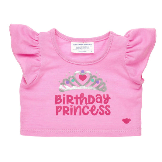 Birthday Princess T-Shirt for Stuffed Animals | Shop at Build-A-Bear® - US 4085