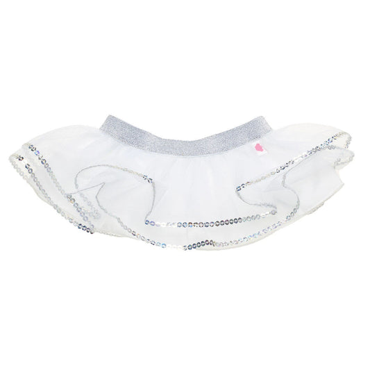 White Sequin Tutu for Stuffed Animals | Build-A-Bear® - US 9817